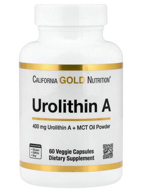 California Gold Nutrition,Urolithin A with MCT Oil Powder, 6