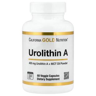 Urolithin Powder Gold Oil Nutrition MCT California with
