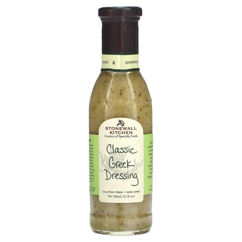 Stonewall Kitchen,Classic Greek Dressing, 11 fl oz (330 ml)