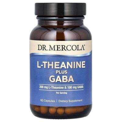 Mercola博士,L-Theanine Plus Gaba, 60 Capsules