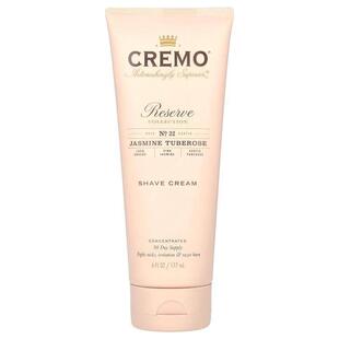 Cremo,Reserve Collection, Shave Cream, Jasmine Tuberose, 6 f