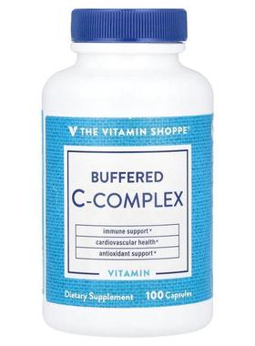 The Vitamin Shoppe,缓冲 C-Complex，100 粒胶囊