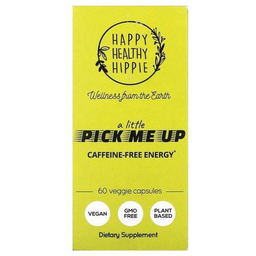 Happy Healthy Hippie,A Little Pick Me Up, Caffeine Free Ener