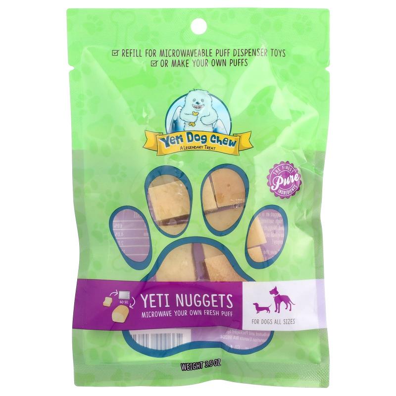 Yeti Dog Chew,Yeti Nuggets, Refill, For Dogs, All Sizes, 3.5