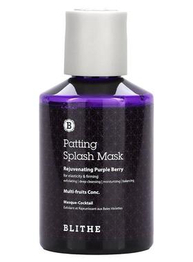 Blithe,Patting Splash Beauty Mask, Rejuvenating Purple Berry