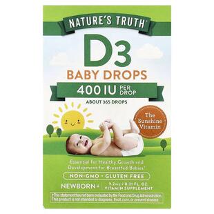 Nature's Truth,Vitamins, D3 Baby Drops
