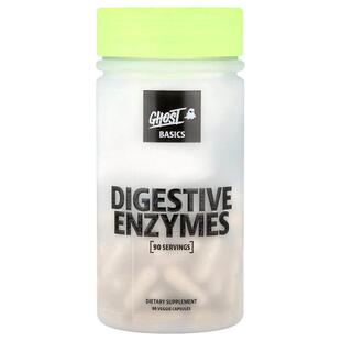 Ghost,Basics, Digestive Enzymes, 90 Veggie Capsules