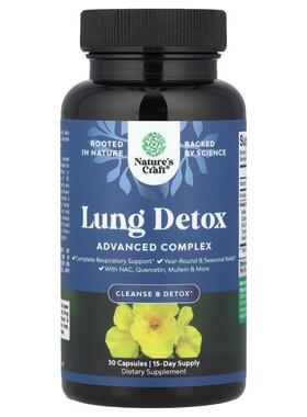 Natures Craft,肺部净化，30 粒胶囊