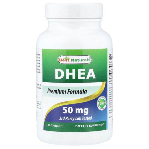 Best Naturals,DHEA, 50 mg, 120 Tablets