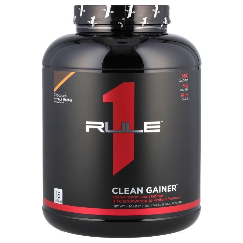 Rule One Proteins,Clean Gainer™, Chocolate Peanut Butter, 4.