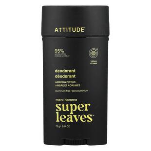 爱的态度,Super Leaves™, Aluminum-Free Deodorant, For Men, Am