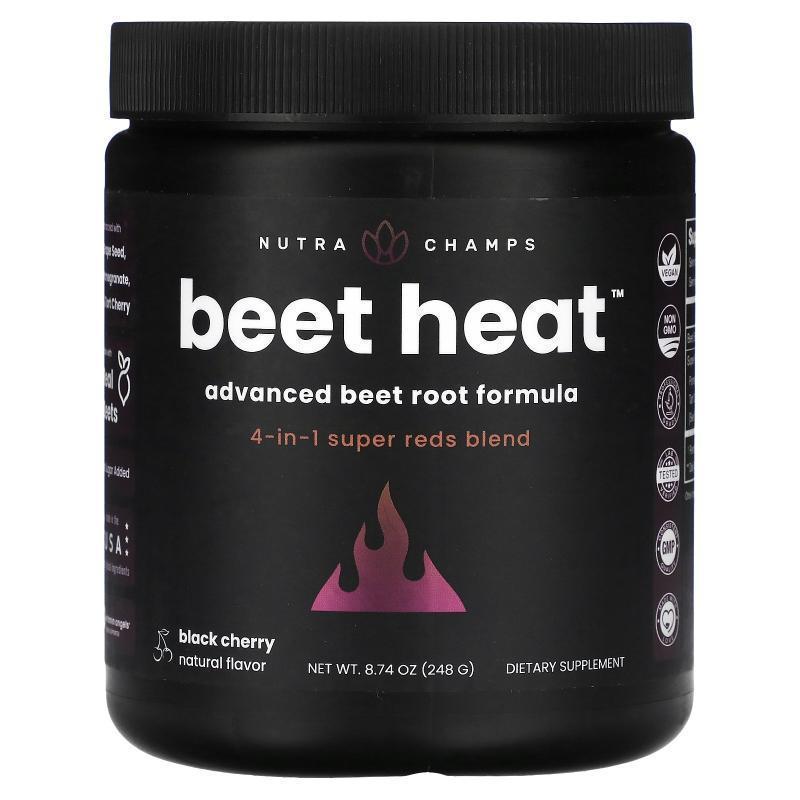 NutraChamps,Beet Heat, Black Cherry, 8.74 oz (248 g)