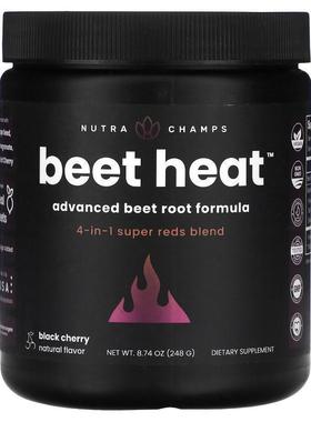 NutraChamps,Beet Heat, Black Cherry, 8.74 oz (248 g)