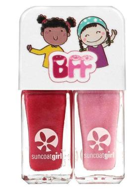 SuncoatGirl,Sweeties Nail Polish Duo Set, Soft Pink &amp