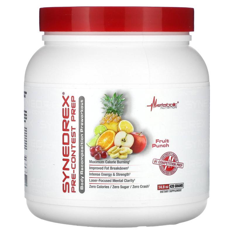 Metabolic Nutrition,Synedrex, Pre-Contest Prep, Watermelon,