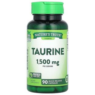 Truth Release Quick 500 Taurine Vitamins Nature
