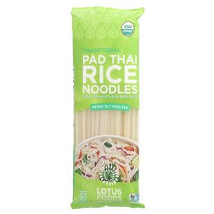 莲花食品,Traditional Pad Thai Rice Noodles, 8 oz (227 g)