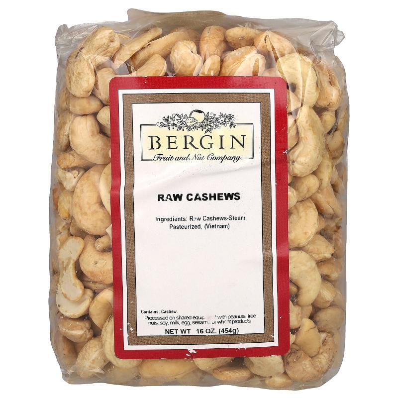 Bergin Fruit and Nut Company,未加工腰果，16 盎司（454 克）