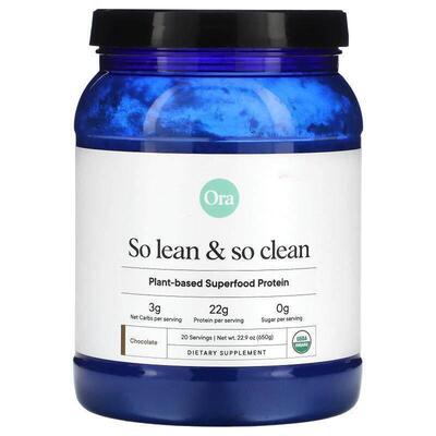 Ora,So Lean &amp;amp;amp;amp;amp;amp; So Clean, Plant-Ba
