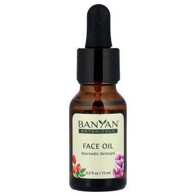Banyan Botanicals,面部油，阿育吠陀护肤，适合所有肤质，0.5 液