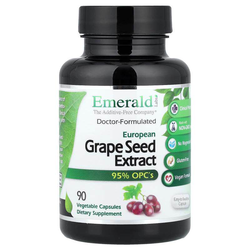 Emerald Laboratories欧洲葡萄籽提取物每日与差旅充实温和相伴
