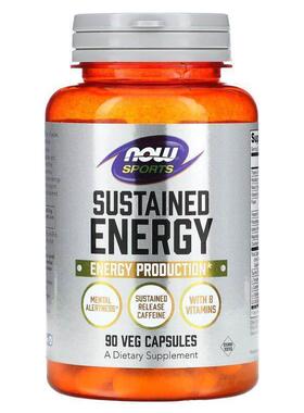 诺奥,Sustained Energy, 90 Veg Capsules