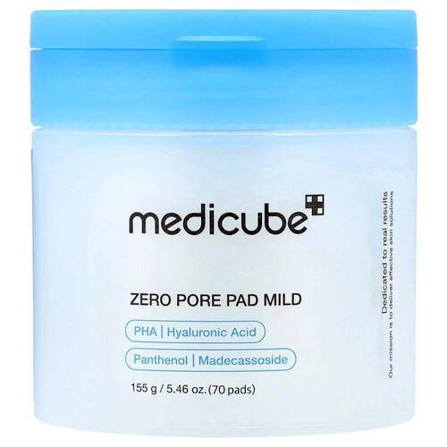Medicube,Zero Pore Pad Mild, 70 Pads, 5.46 oz (155 g)