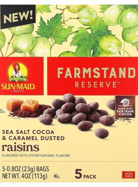 阳光少女,Farmstand Reserve™, Raisins, Sea Salt Cocoa & Caram