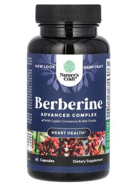 Natures Craft,Berberine, Advanced Complex, 60 Capsules