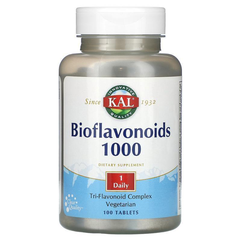 KAL,Bioflavonoids 1,000, 100 Tablets