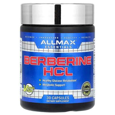 ALLMAX,Essentials，小檗碱盐酸盐，30 粒全素胶囊