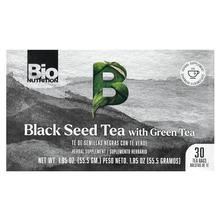 Bio Nutrition,Black Seed Tea with Green Tea, 30 Tea Bags, 1.