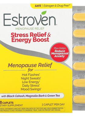 Estroven,每日一片更年期帮助 / 力量和能量提升囊片，28 片装