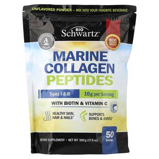 BioSchwartz,Marine Collagen Peptides Powder, With Biotin &am