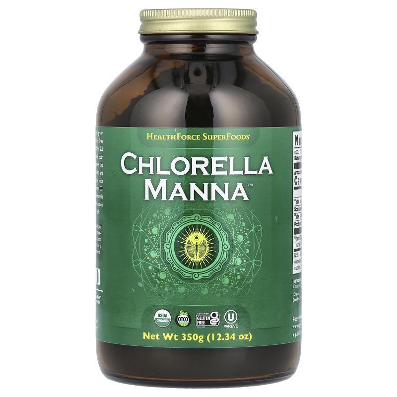 HealthForce Superfoods,Chlorella Manna 小球藻素食片，12.34 3