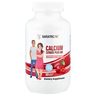 Bariatric Pal,Calcium Citrate Plus 500, Cherry , 90 Chewable