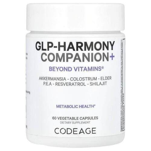 Codeage,GLP-Harmony Companion+, 60 Vegetable Capsules