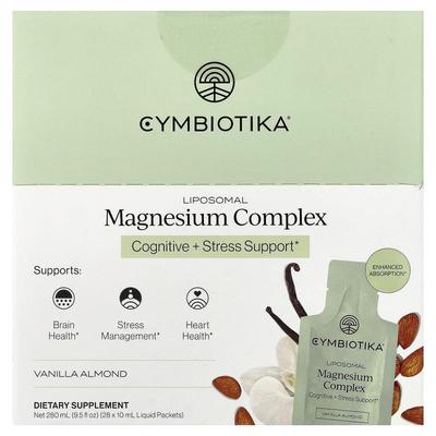 Cymbiotika,Liposomal Magnesium Complex, Vanilla Almond, 28 L