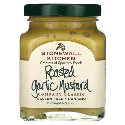 Stonewall Kitchen,Roasted Garlic Mustard, 8 oz (227 g)