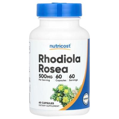 Nutricost,Rhodiola Rosea, 500 mg, 60 Capsules