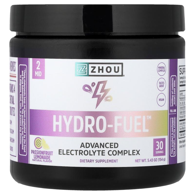 Zhou Nutrition,Hydro-Fuel™, Advanced Electrolyte Complex, Pa