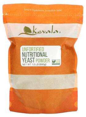 Kevala,Unfortified Nutritional Yeast Powder, 1.5 lb (680 g)