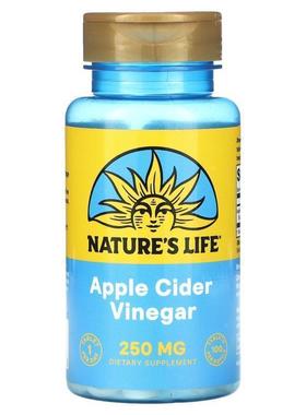 Nature's Life,Apple Cider Vinegar, 250 mg, 100 Tablets