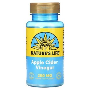 Nature's Life,Apple Cider Vinegar, 250 mg, 100 Tablets