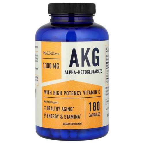 SMNutrition,AKG Alpha-Ketoglutarate With Vitamin C