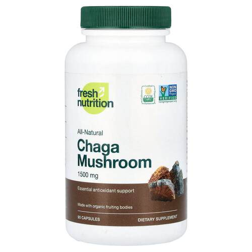 Fresh Nutrition,白桦茸，90 粒胶囊（每粒胶囊 500 毫克）