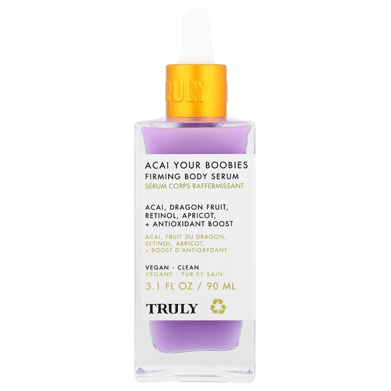 Truly Beauty,Acai Your Boobies Firming Body Serum, 3.1 fl oz