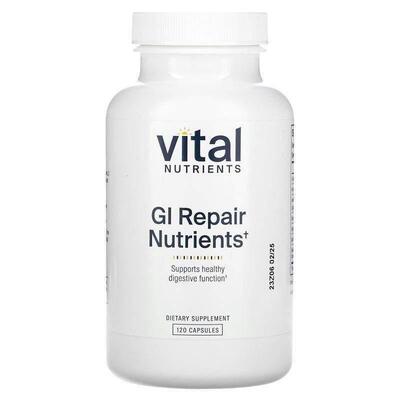 Vital Nutrients,GI Repair Nutrients, 120 Capsules
