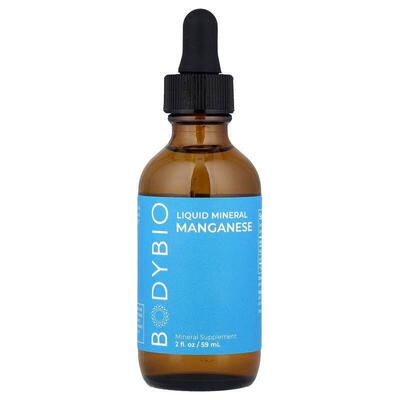 BodyBio,Liquid Mineral Manganese, 2 fl oz (59 ml)