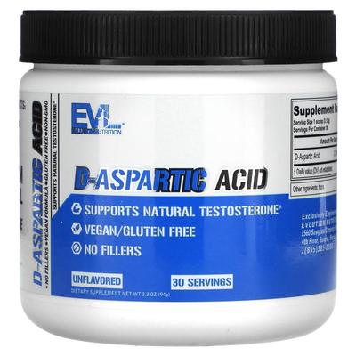 EVLution Nutrition D-天冬氨酸